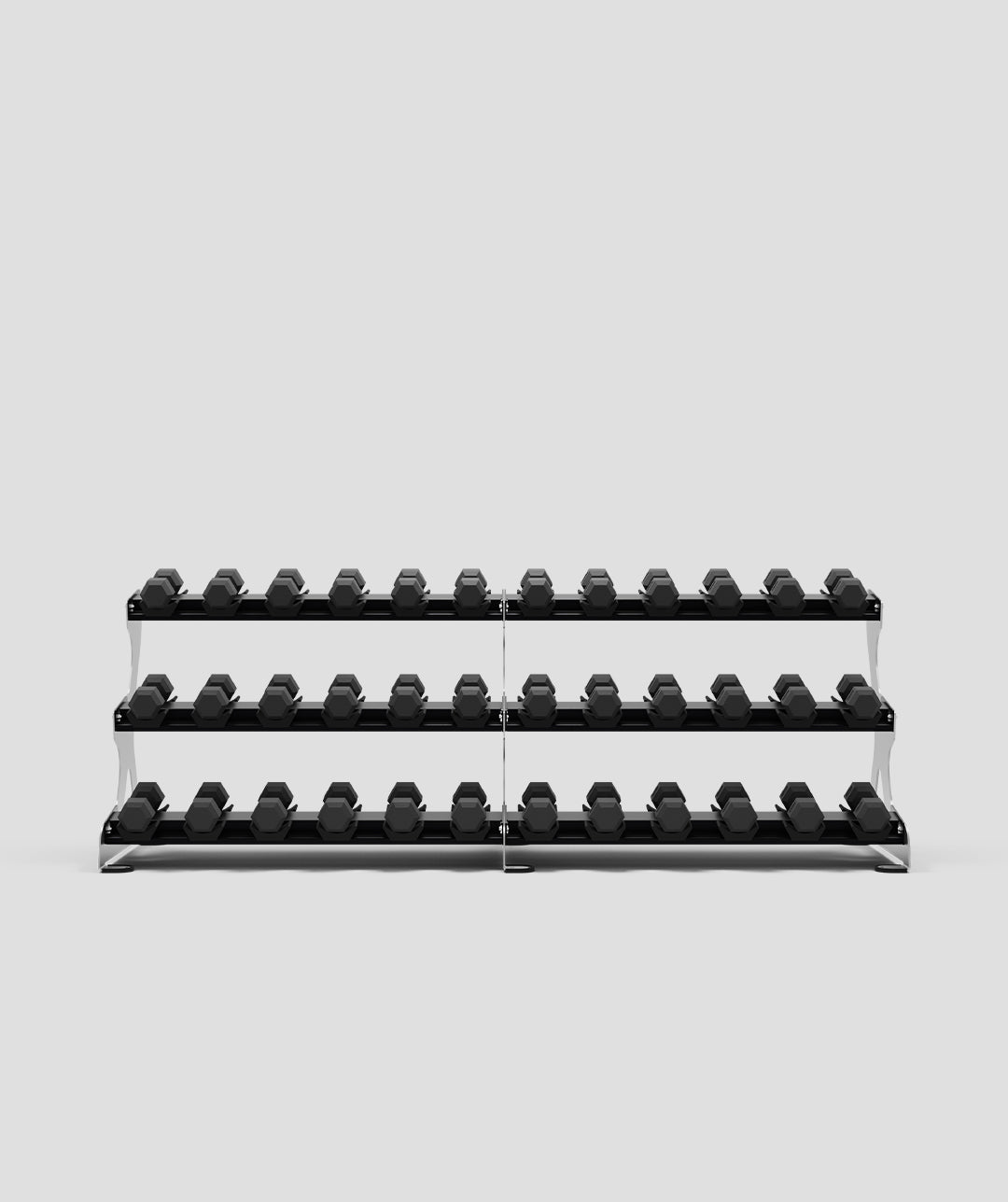 Exigo® 3m 3-Tier Dumbbell Rack