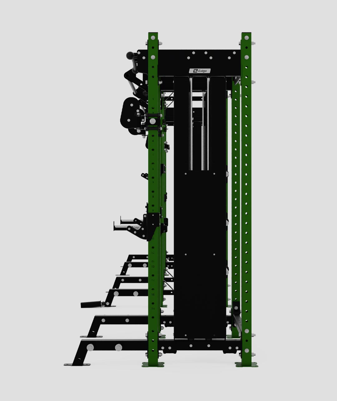 X70 Cable Half Rack