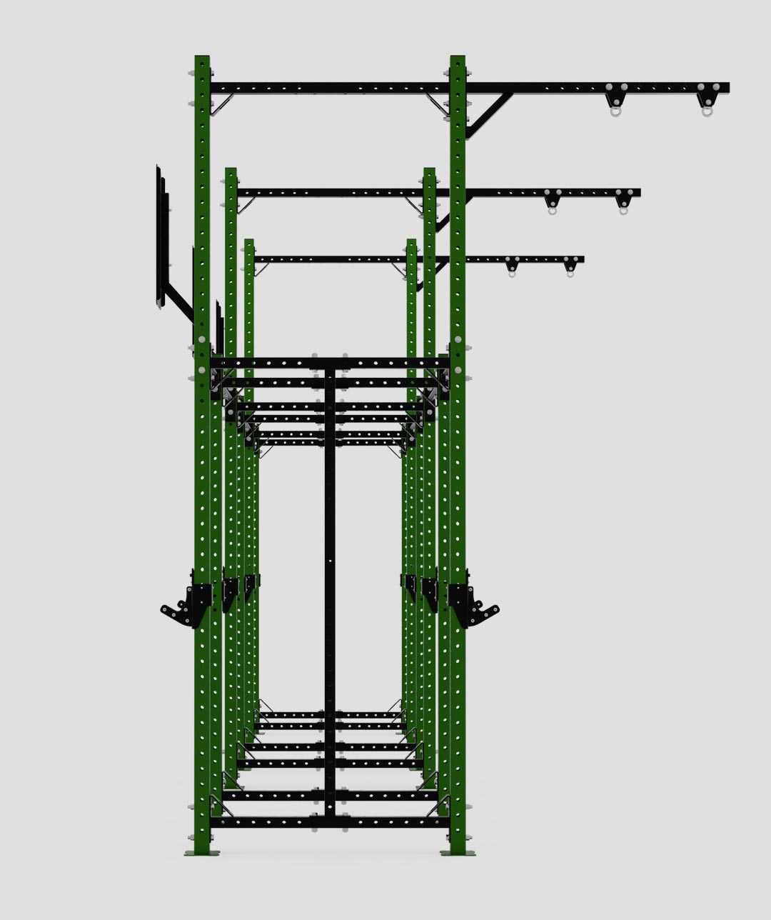 X70 Freestanding High/Low Storage Rig