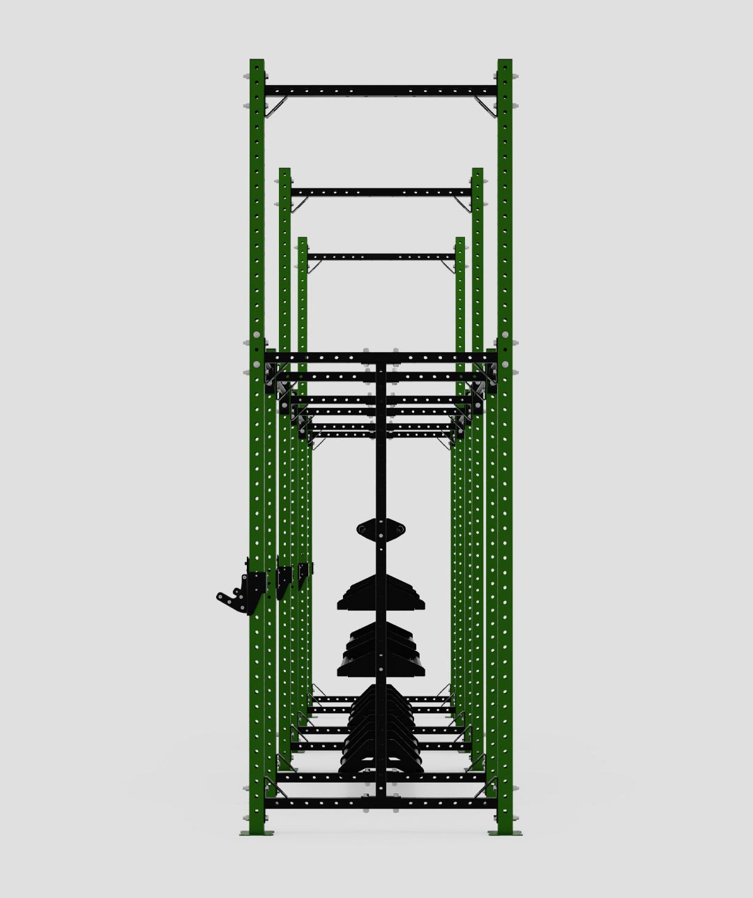 X70 Freestanding High/Low Storage Rig