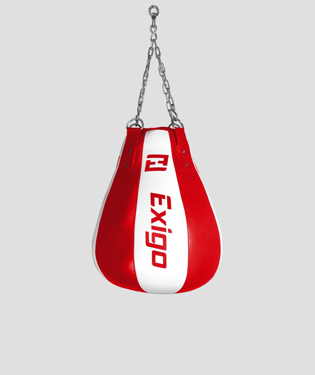 Exigo Classic Leather Maize Bag - Red/White