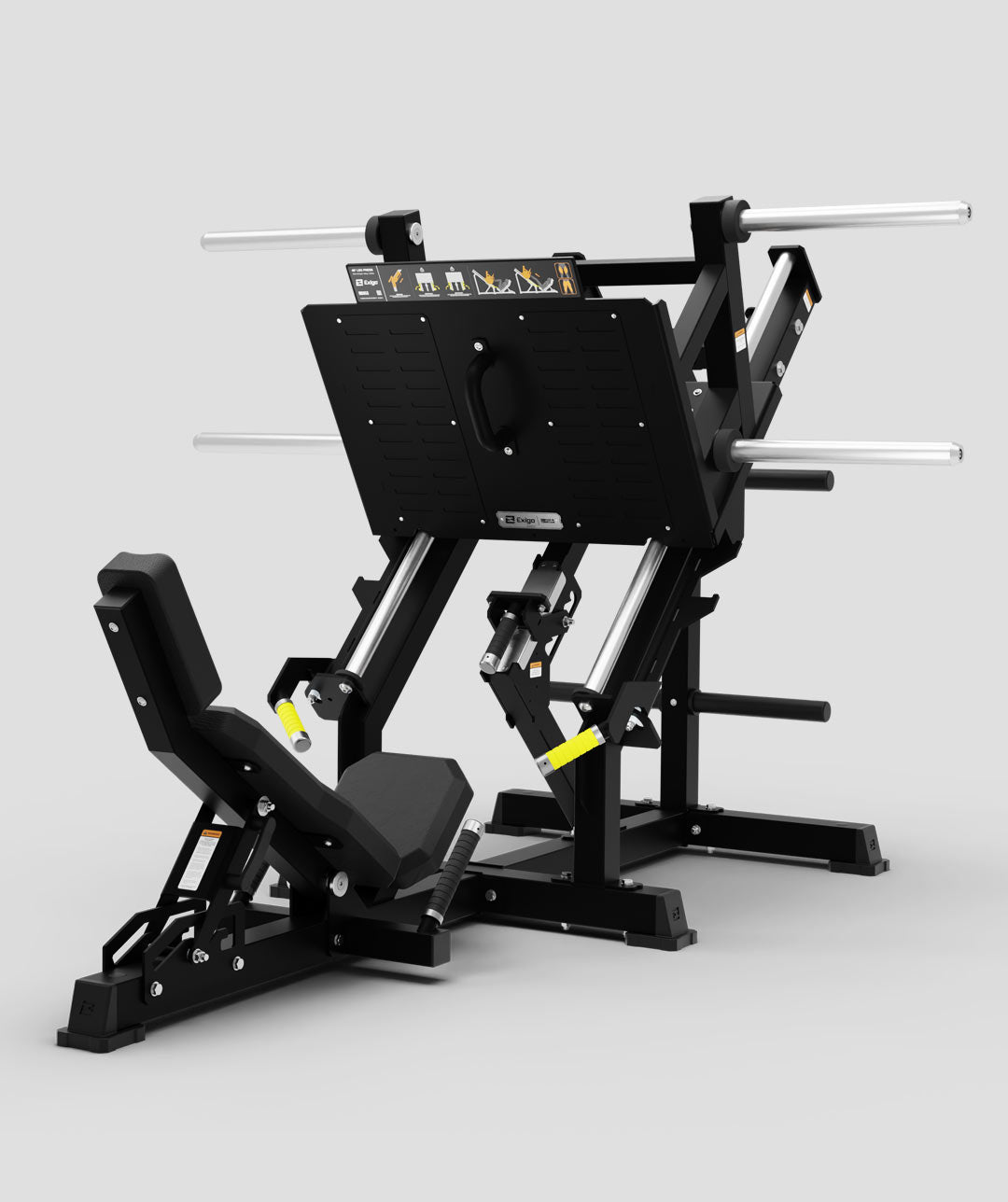 Gym Straight Leg Press Machine 45 Degree Leg Press Plate Loaded Exigo®