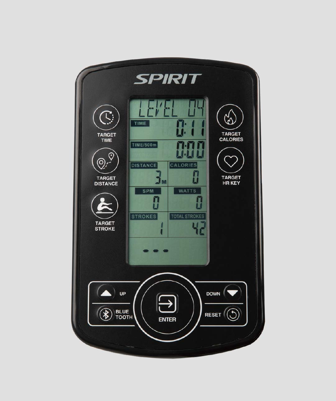 Spirit Fitness CRW900 Water Rower - Black