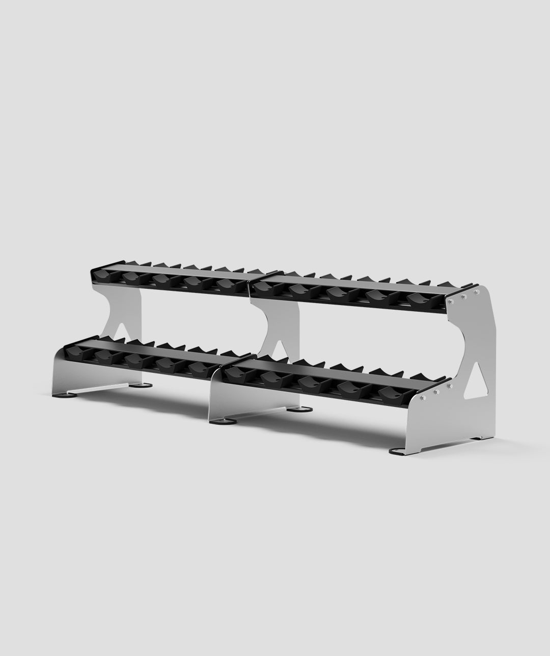 Exigo® 2.5m 2-Tier Dumbbell Rack