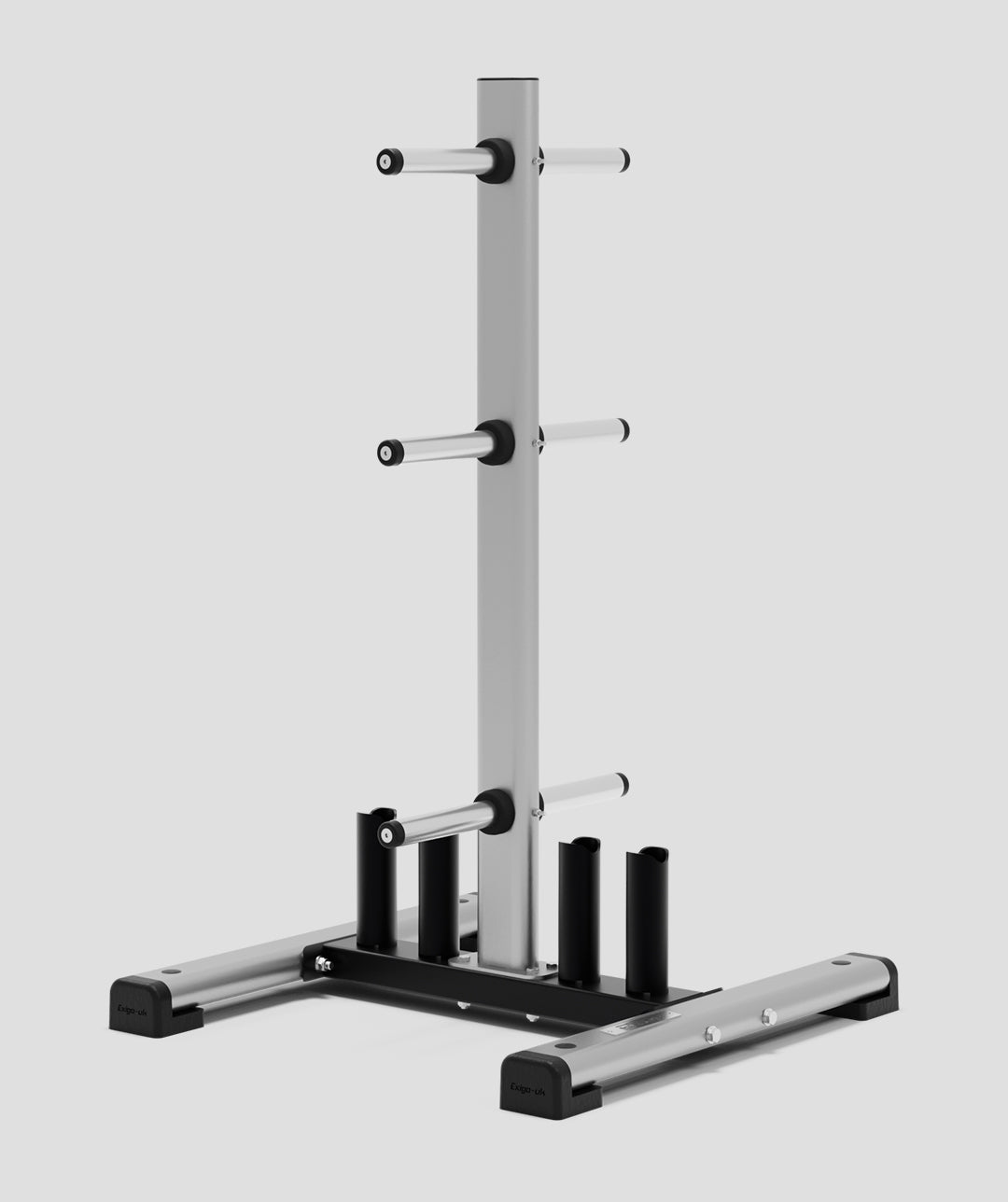 Exigo® Olympic Weight Tree with Bar Storage