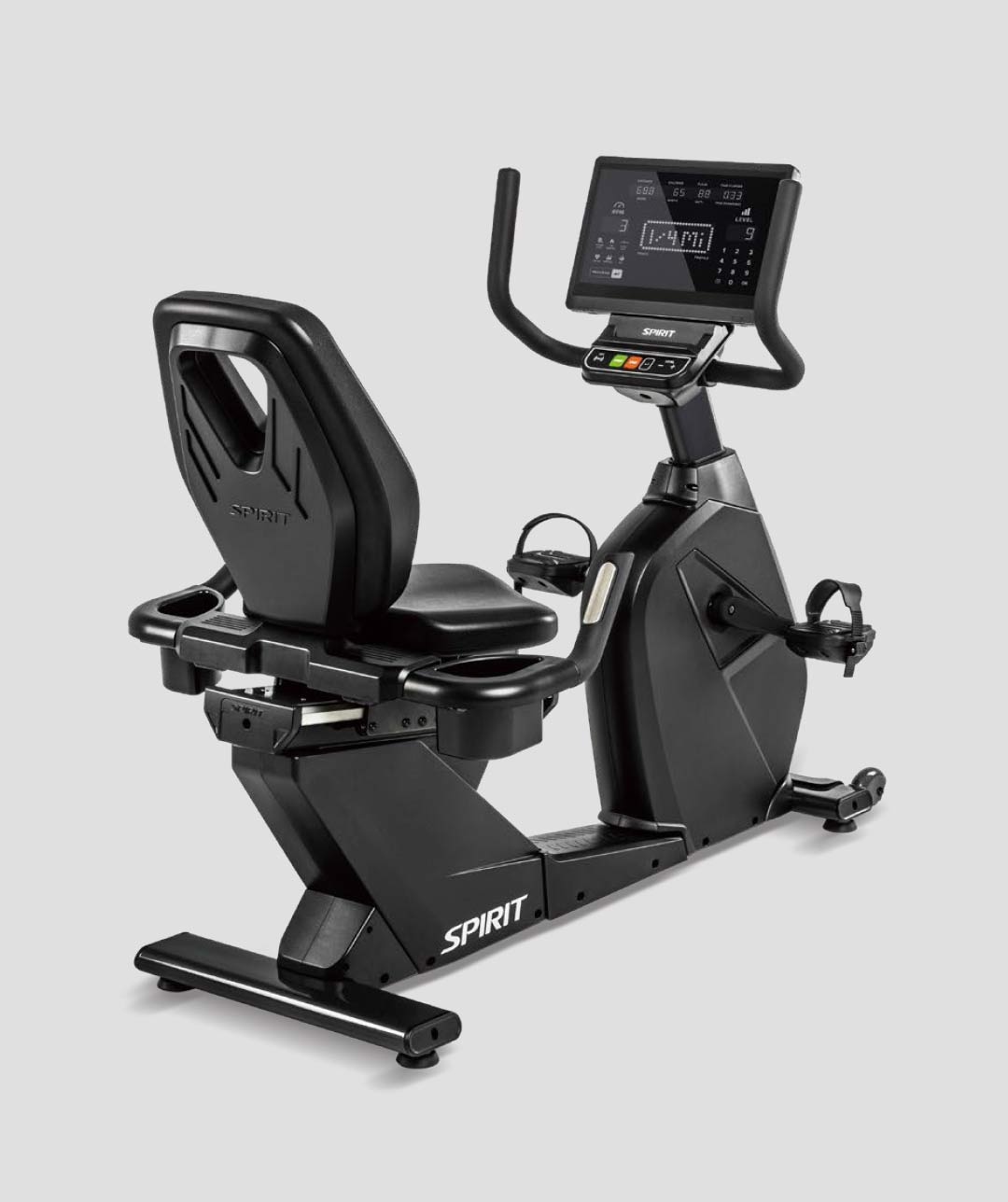Spirit Fitness CR980 Recumbent Bike - Graphite Grey