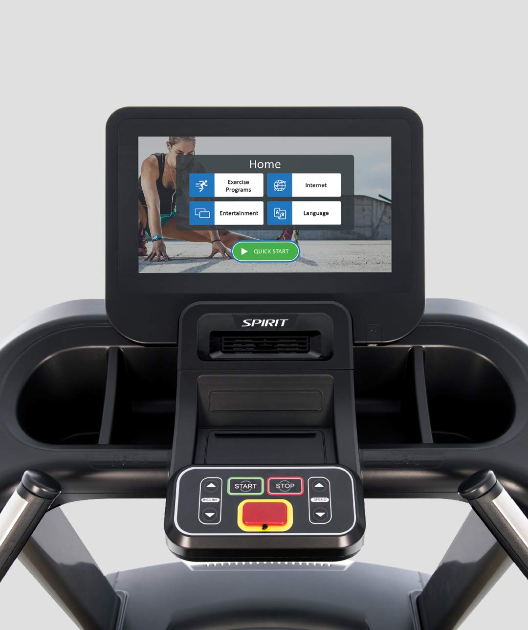 Spirit Fitness CT800ENT+ Treadmill - Graphite Grey
