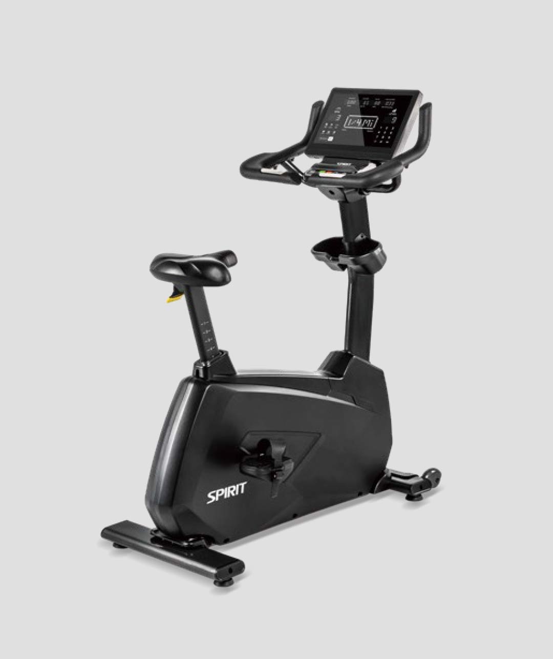 Spirit Fitness CU980 Upright Bike - Graphite Grey