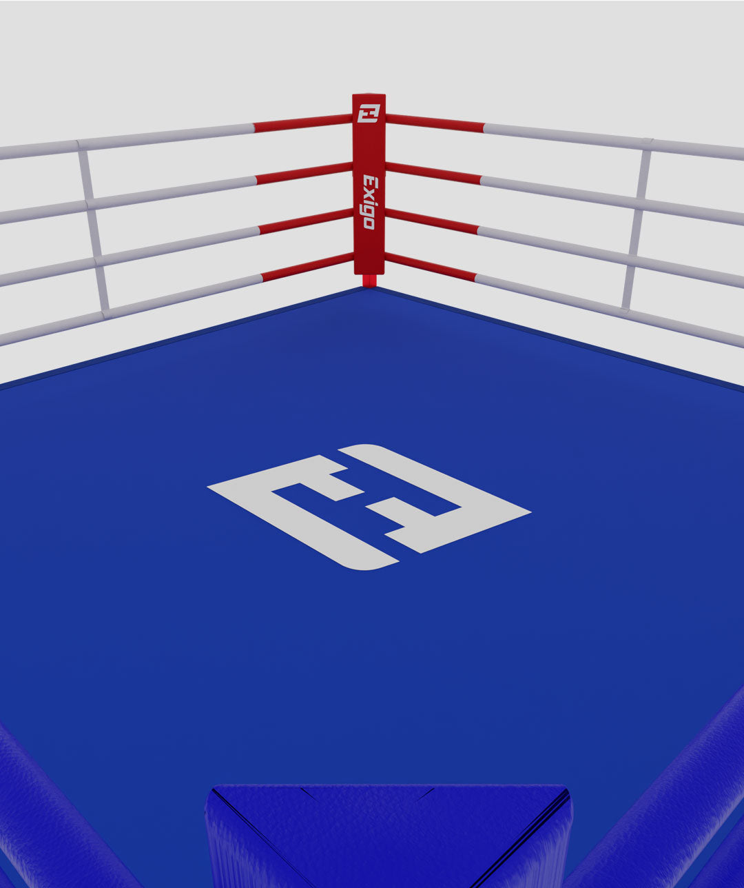 Exigo® 12" Classic Training Boxing Ring - Blue