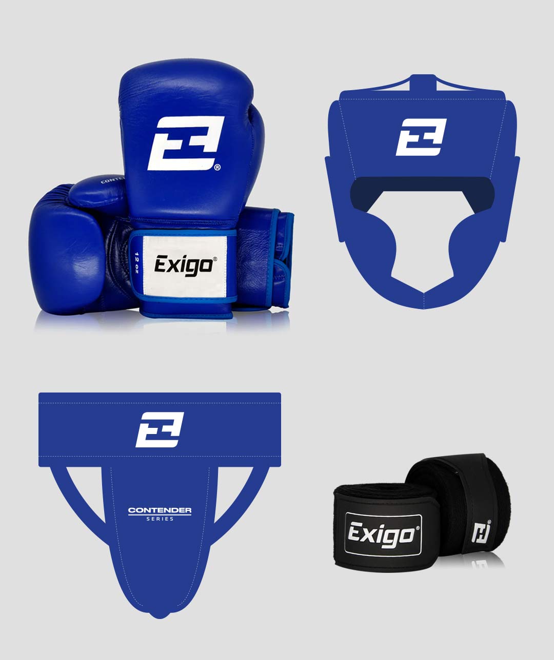 FightingFit Complete Set - Blue