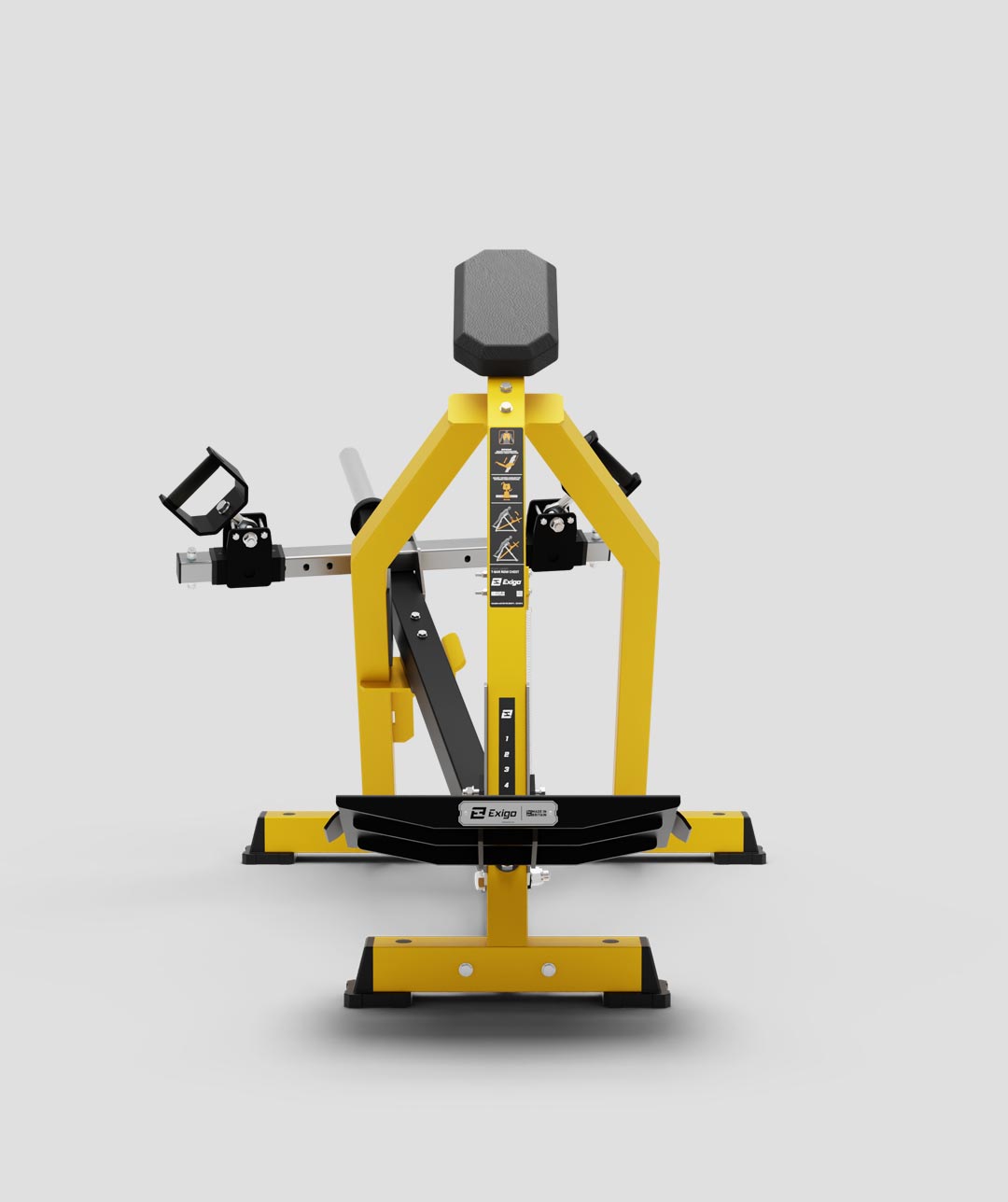 Exigo® Plate Loaded 2.0 T-Bar Row Chest Support