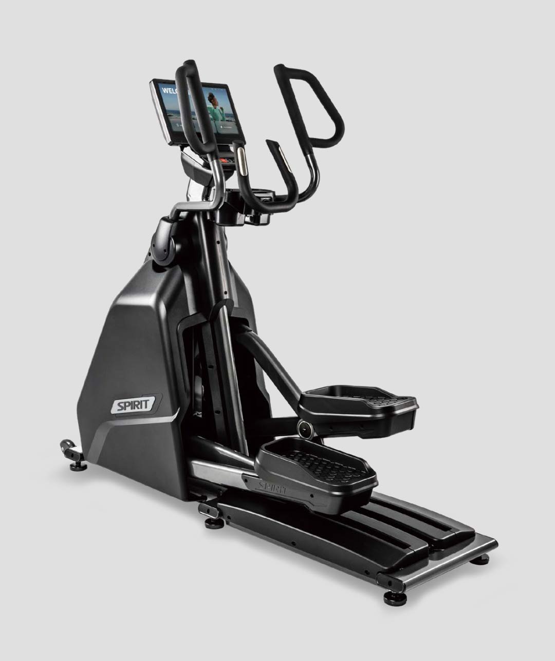 Spirit Fitness CE1000 ENT Elliptical Cross Trainer - Graphite Grey