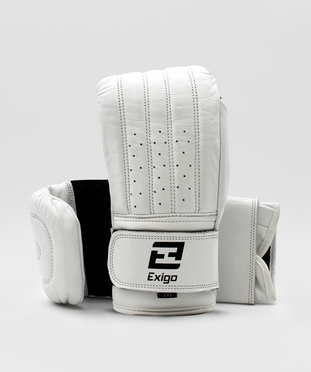 Exigo® S3 Stealth Leather Bag Mitts - White