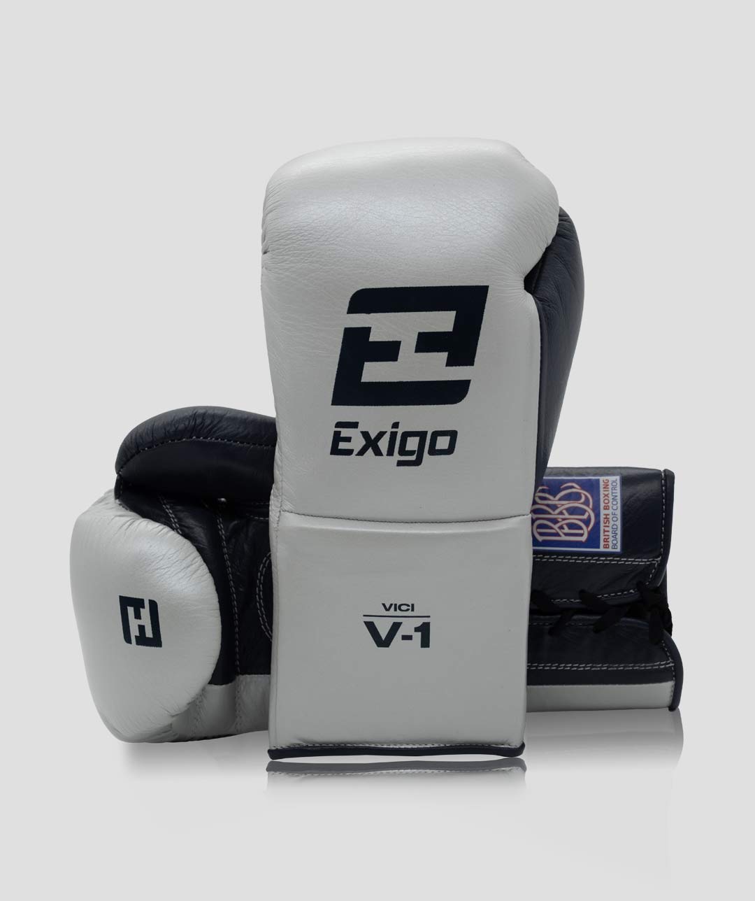 Exigo® V1 Vici Pro Contest Gloves - Silver/Midnight