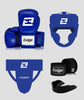 WCF Essentials Set & Fight Night Head Guard - Blue