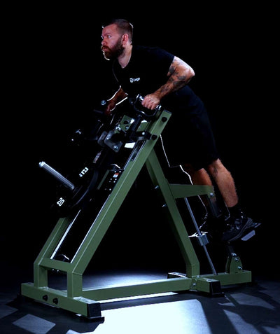 Linear T-Bar Row in action